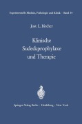 Cover-Bild zum Titel 'Klinische Sudeckprophylaxe und Therapie' von 'J. L. Bircher'