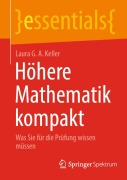 Cover-Bild zum Titel 'Höhere Mathematik kompakt' von 'Laura Keller'