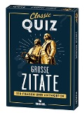 Cover-Bild zum Titel 'Classic Quiz Große Zitate' von 'Andrea Köhrsen'