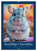 Knuddlige Chinchillas (Wandkalender 2026 DIN A2 hoch), CALVENDO Monatskalender - Kerstin Waurick