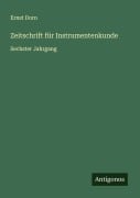 Cover-Bild zum Titel 'Zeitschrift für Instrumentenkunde' von 'Ernst Dorn'