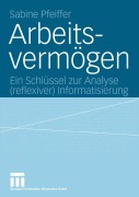Cover-Bild zum Titel 'Arbeitsvermögen' von 'Sabine Pfeiffer'