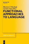 Functional Approaches to Language - 