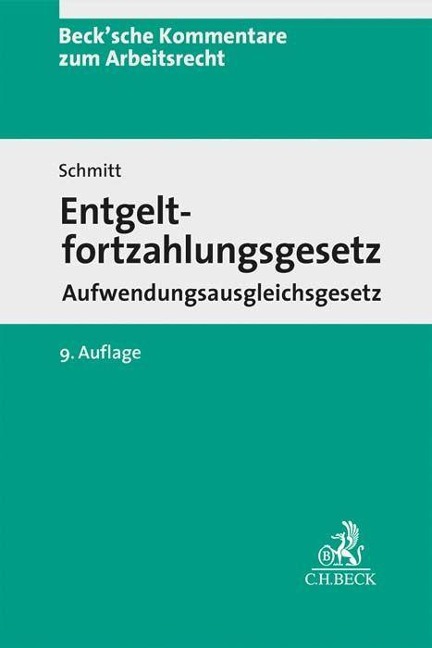 Entgeltfortzahlungsgesetz - Jochem Schmitt, Irmgard Küfner-Schmitt, Laura Schmitt
