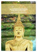 Tempelschätze (Wandkalender 2025 DIN A2 hoch), CALVENDO Monatskalender - Crystallights By Sylvia Seibl