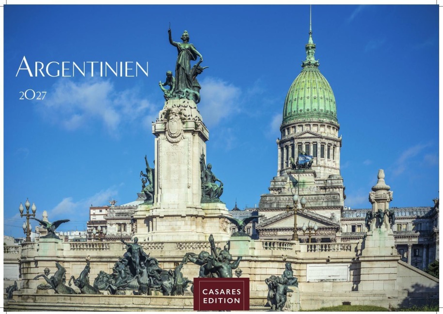 Argentinien Kalender 2027 - Wandkalender | Fotokalender Südamerika 24x35cm - Bildkalender mit beeindruckenden Fotos von Natur, Kultur & Weite, ideal als Geschenk & Deko - 