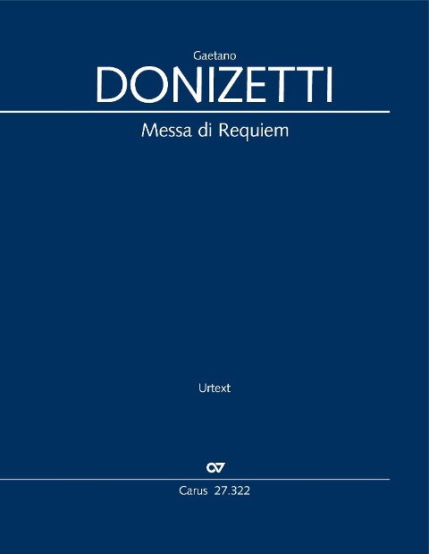 Messa di Requiem (Klavierauszug) - Gaetano Donizetti