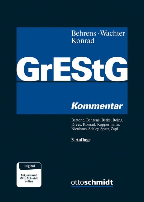 Grunderwerbsteuergesetz - Roberto Bartone, Sascha Drees, Bettina Lieber, Karlheinz Konrad, Elke Böing