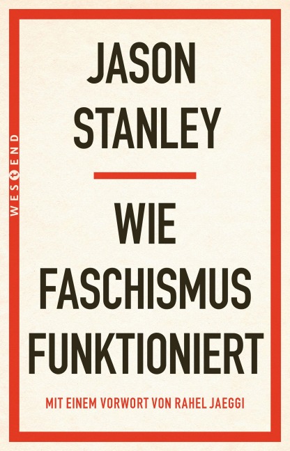 Wie Faschismus funktioniert - Jason Stanley