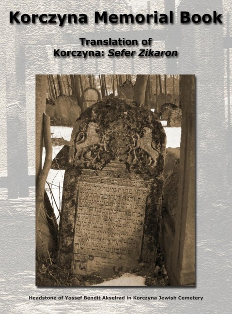 Korczyna Memorial Book - Translation of Korczyna - 