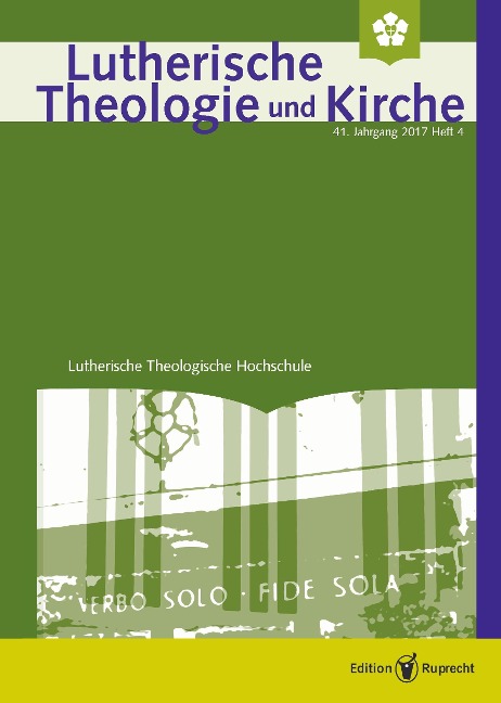 Lutherische Theologie und Kirche - 4/2017 - Einzelkapitel - Zur Frage der Ordination von Frauen - Michael Pietrusky