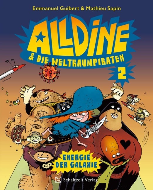 Alldine & die Weltraumpiraten - Mathieu Sapin, Emmanuel Guibert, Joann Sfar