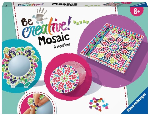 BeCreative Mosaik Romantik, DIY für Kinder ab 8 Jahren - 