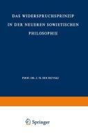 Das Widerspruchsprinzip in der Neueren Sowjetischen Philosophie - Nikolaus Lobkowicz