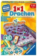 Cover-Bild zum Titel 'Ravensburger 24976 - 1x1 Drachen - Lernspiel für Kinder, Rechenspiel für Kinder von 7-10 Jahren, für 2-4 Spieler, Zahlenraum 1-100, kleines Einmaleins' von 'Wolfgang Dirscherl'