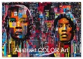 Abstrakt color Art (Wandkalender 2025 DIN A2 quer), CALVENDO Monatskalender - Carina Augusto