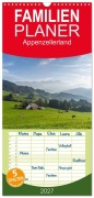 Cover-Bild zum Titel 'Familienplaner 2027 - Appenzellerland mit 5 Spalten (Wandkalender, 21 x 45 cm) CALVENDO' von 'Conny Pokorny'