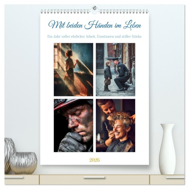 Mit beiden Händen im Leben (hochwertiger Premium Wandkalender 2026 DIN A2 hoch), Kunstdruck in Hochglanz - Steffen Gierok-Latniak