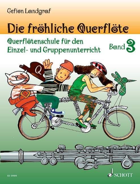 Die fröhliche Querflöte Band 3 und Spielbuch 3 - Gefion Landgraf
