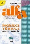 Cover-Bild zum Titel 'Alfa Ingilizce - Türkce Genel Sözlük Ciltli' von 'Nuri Özbalkan'