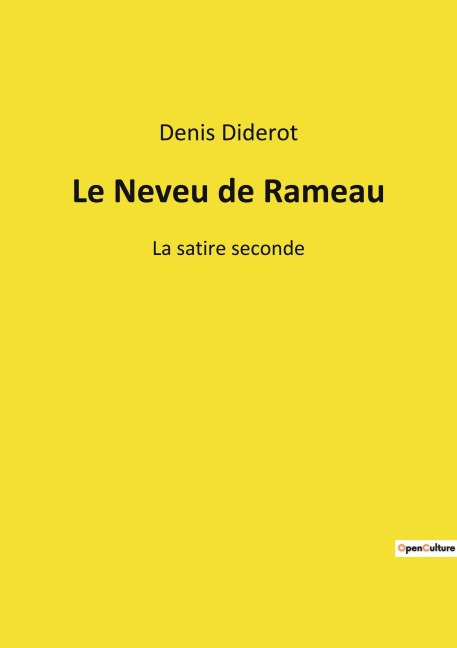 Le Neveu de Rameau - Denis Diderot