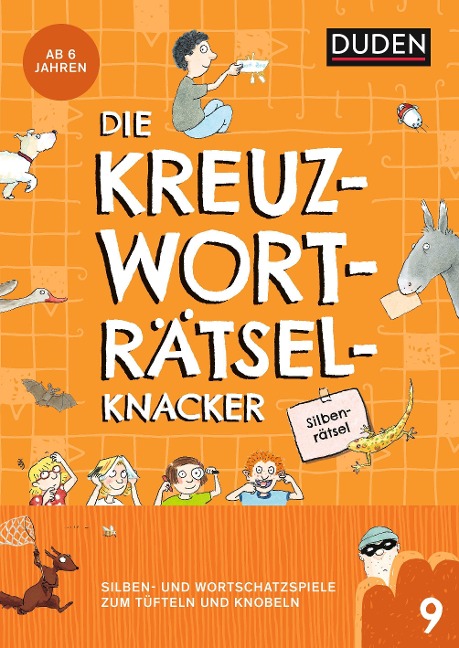 Die Kreuzworträtselknacker - Silbenrätsel (Band 9) - Janine Eck, Kristina Offermann