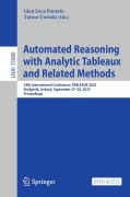 Cover-Bild zum Titel 'Automated Reasoning with Analytic Tableaux and Related Methods' von ''