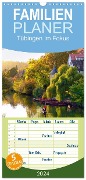 Familienplaner 2024 - Tübingen im Fokus mit 5 Spalten (Wandkalender, 21 x 45 cm) CALVENDO - Klaus-Peter Huschka