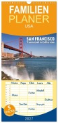 Cover-Bild zum Titel 'Familienplaner 2027 - San Francisco - Traumstadt in Kalifornien mit 5 Spalten (Wandkalender, 21 x 45 cm) CALVENDO' von 'Melanie Viola'