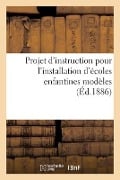 Projet d'instruction pour l'installation d'écoles enfantines modèles - Collectif