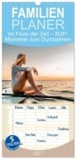 Cover-Bild zum Titel 'Familienplaner 2027 - Im Fluss der Zeit - SUP-Momente zum Durchatmen mit 5 Spalten (Wandkalender, 21 x 45 cm) CALVENDO' von 'Verena Scholze Fotodesign'