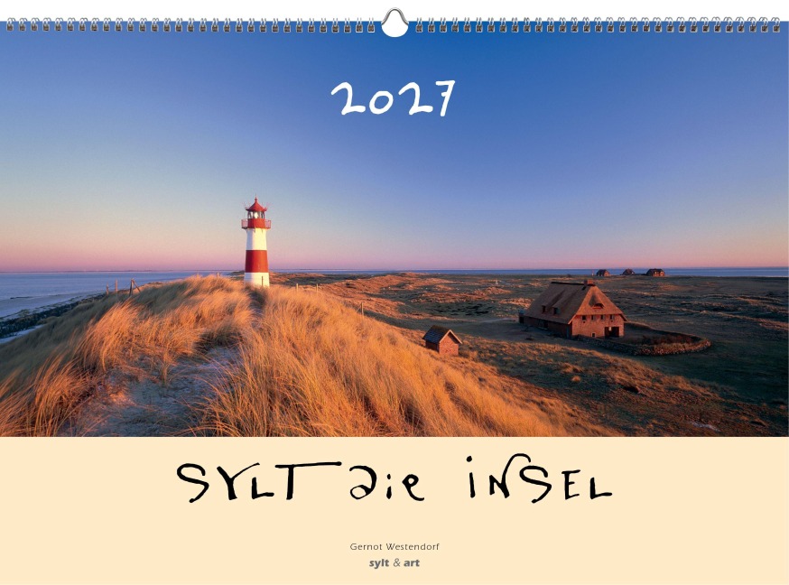 Sylt-die Insel 2027 Panoramakalender - Gernot Westendorf