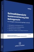 Cover-Bild zum Titel 'Schnellübersicht Sozialversicherung 2026 Beitragsrecht' von 'Manfred Geiken'