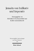 Cover-Bild zum Titel 'Jenseits von Indikativ und Imperativ' von ''