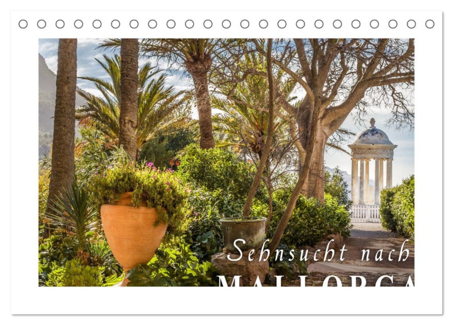 Sehnsucht nach Mallorca (Tischkalender 2026 DIN A5 quer), CALVENDO Monatskalender - Christian Müringer
