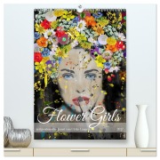 Cover-Bild zum Titel 'FLOWER GIRLS (hochwertiger Premium Wandkalender 2027 DIN A2 hoch), Kunstdruck in Hochglanz' von 'Ulrike Langen'