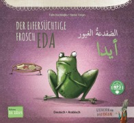 Cover-Bild zum Titel 'Der eifersüchtige Frosch Eda (Deutsch-Arabisch)' von 'Tülin Koziko¿lu'