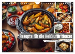 Cover-Bild zum Titel 'Rezepte für die Heißluftfritteuse - vegetarisch, schnell und einfach (Wandkalender 2026 DIN A4 quer), CALVENDO Monatskalender' von 'Mb Fotografie'