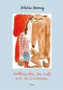 Cover-Bild zum Titel 'Rotkäppchen, der Wolf und die Zeichnerin' von 'Delphine Bournay'