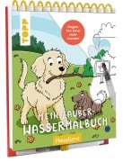 Cover-Bild zum Titel 'Mein Zauber-Wassermalbuch Haustiere' von 'Nadja Schwendemann'