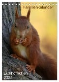 Eichhörnchen (Tischkalender 2025 DIN A5 hoch), CALVENDO Monatskalender - SchnelleWelten SchnelleWelten