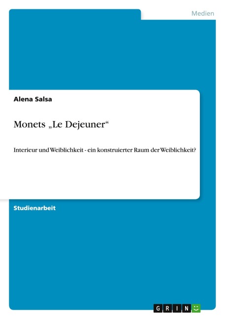 Monets "Le Dejeuner" - Alena Salsa