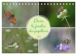 Cover-Bild zum Titel 'Dans le jardin des papillons (Calendrier de bureau 2026 DIN A5 vertical), CALVENDO calendrier mensuel' von 'Jérôme Aupeix'