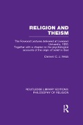 Cover-Bild zum Titel 'Religion and Theism' von 'Clement C. J. Webb'