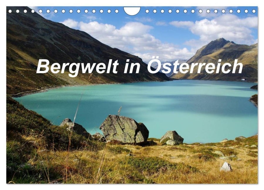 Bergwelt in Österreich (Wandkalender 2026 DIN A4 quer), CALVENDO Monatskalender - Tanja Riedel