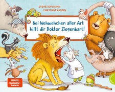 Cover-Bild zum Titel 'Bei Wehwehchen aller Art hilft dir Doktor Ziegenbart!' von 'Sabine Bohlmann'