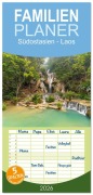Cover-Bild zum Titel 'Familienplaner 2026 - Südostasien - Laos mit 5 Spalten (Wandkalender, 21 x 45 cm) CALVENDO' von 'Peter Schickert'