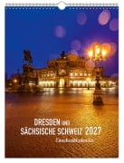 Cover-Bild zum Titel 'Einschreibkalender Dresden und Sächsische Schweiz 2027' von 'K4 Verlag, Peter Schubert'