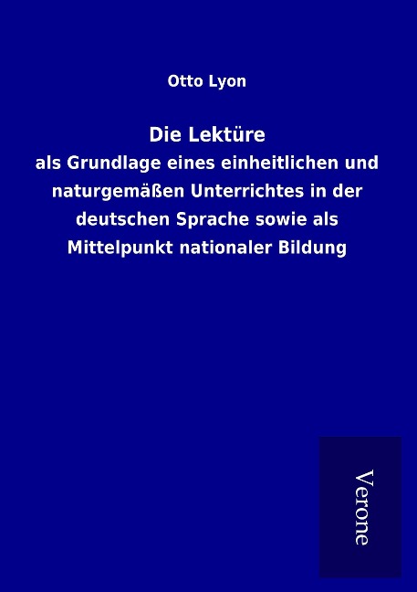 Die Lektüre - Otto Lyon