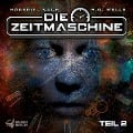 Cover-Bild zum Titel 'Die Zeitmaschine - Teil 2' von 'Oliver Döhring, Herbert George Wells, Stephen Fawcett, Ty Unwin, Dariusz Kalinski'